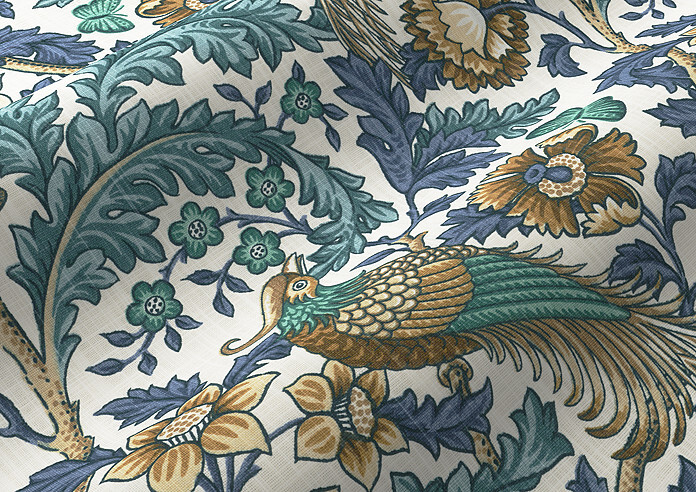 Oakmere, Verdigris - Made to Measure Curtains - Image 4